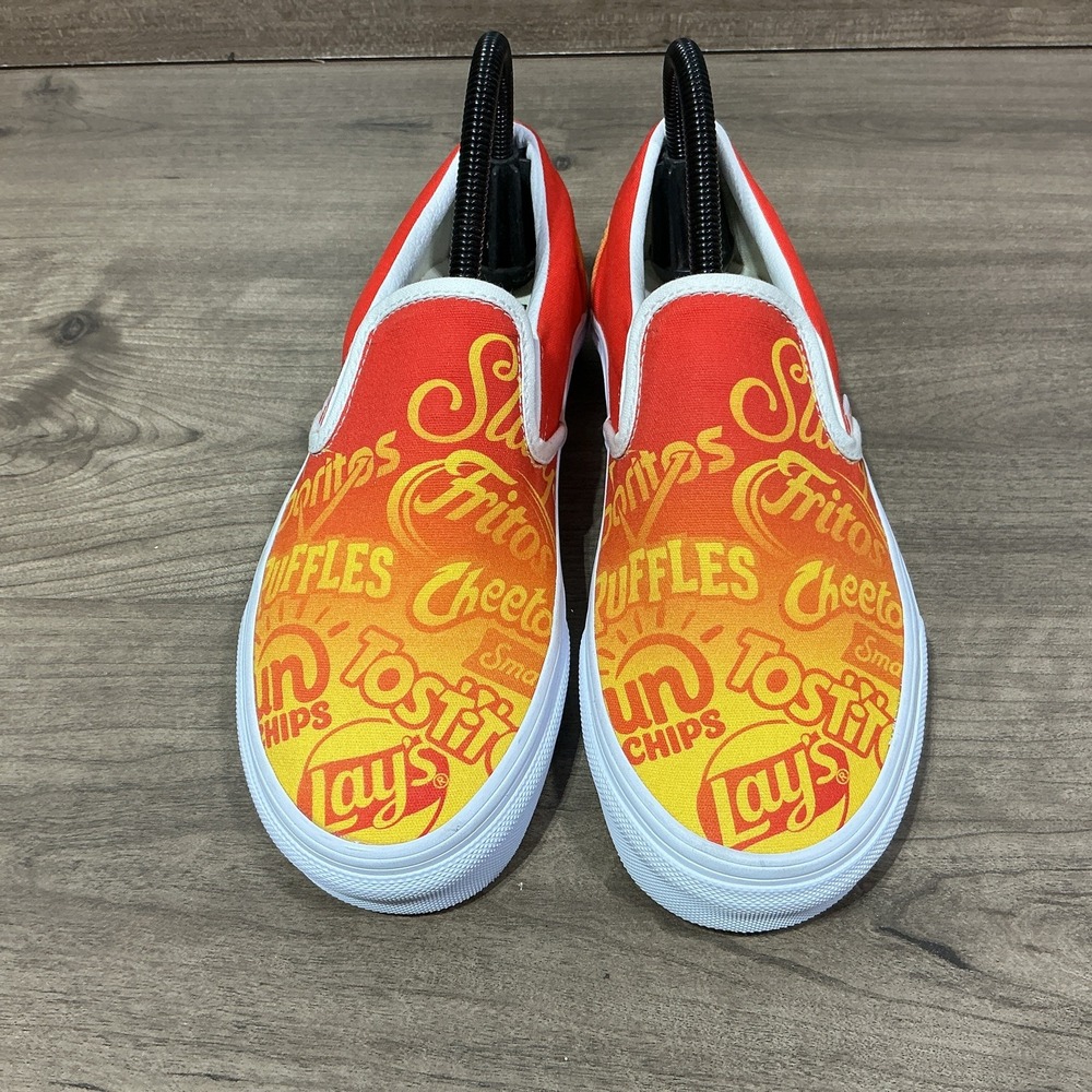 VANS Frito Lay/Dorito Unisex Slip-on Shoes Cheetos M6 W7.5 Rare Employee Only